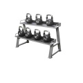 Rack de kettlebell masculino comercial doméstico